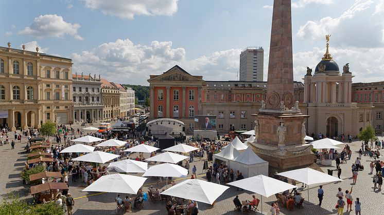 Kulturpicknick auf dem Alten Markt