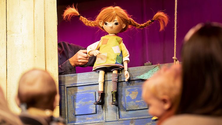 Titta! Pippi! Junibacken gör babydrama med Pippi Långstrump Foto: Ulf Huett