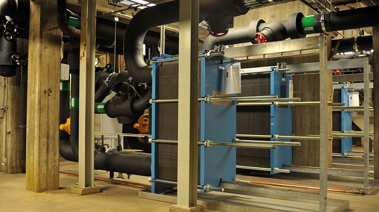 Värmepumpsanläggning, KTH Campus