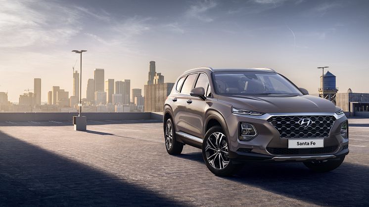 Nya Generationen Hyundai Santa Fe.