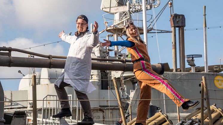 Tim och Virvelina! Foto: Maritiman 