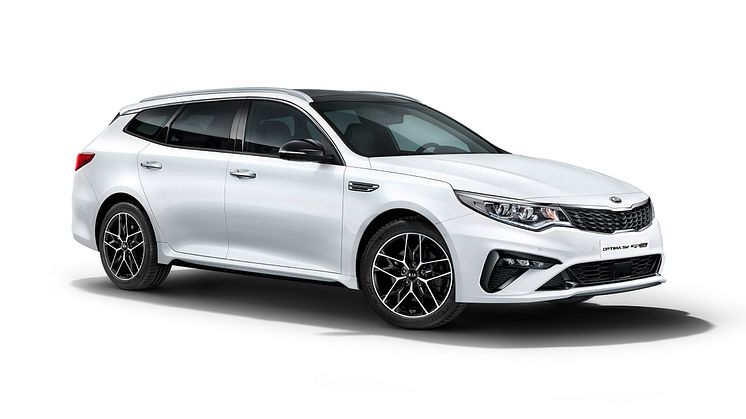 KIAs rummelige Optima har fået en opdatering med bl.a. to nye motorer: KIAs helt nye 1,6-liters CRDi-dieselmotor og en 1,6-liters T-GDi-motor.