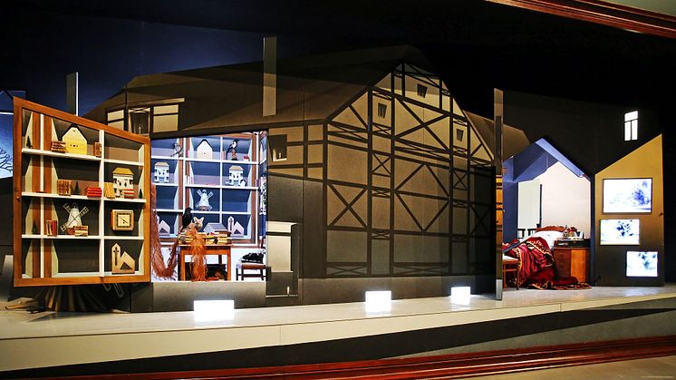 Museum der bildenden Künste - Ausstellung "Plateau" - Bühnenbild