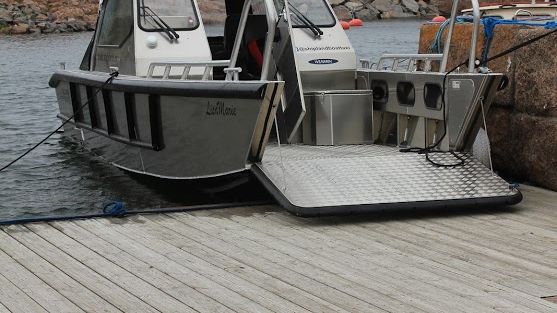 Alukin DPW 750 bogrampsbåt