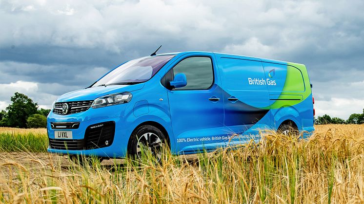 British Gas bestiller 3.000 Vivaro-e