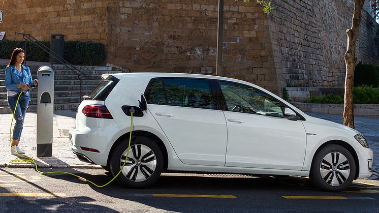 Livscyklusanalyse: e-Golf har lavere CO2-emission end en Golf TDI.