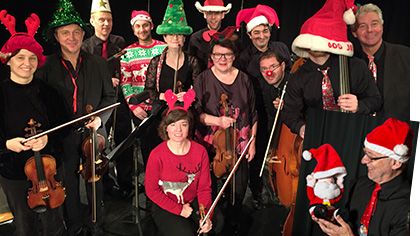 I en lekfull julkonsert för hela familjen den 4 december sätter Musica Vitae och julvärden Olle Steimer fart på julfirandet i vår serie Barn på Palladium.
