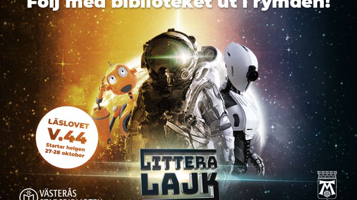 Litteralajk arrangeras för femte året i rad av Västerås stadsbibliotek.
