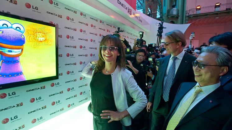 LG Cinema 3D Sophie Marceau