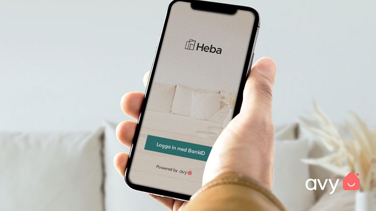 Heba skriver avtal med Avy om boendeapp för ökad service till hyresgästerna