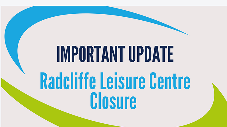 Doors close on Sunday at Radcliffe Leisure Centre