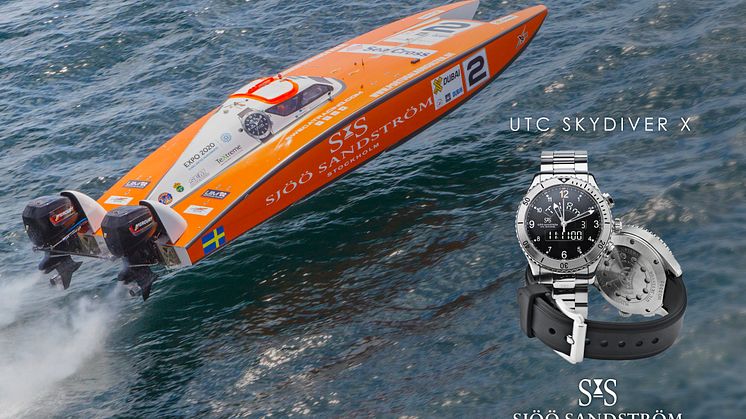 Sjöö Sandström lanserar UTC Skydiver X i samarbete med Swecat Racing Teamet i Xcat World Series. 