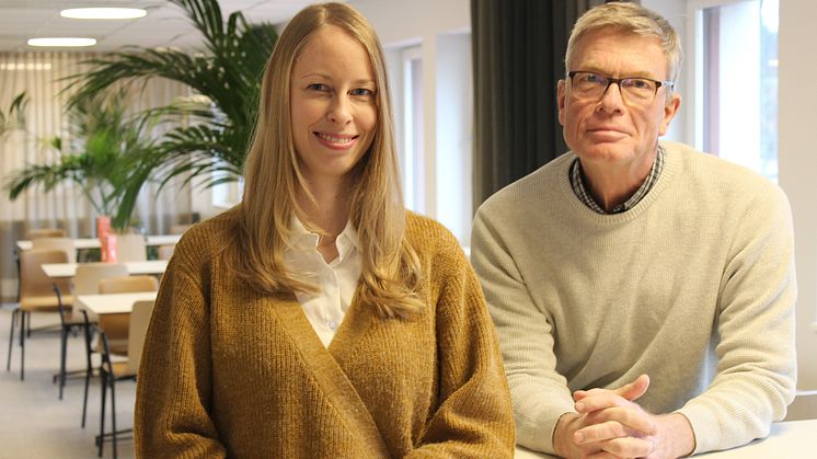 Margit de Boer och Sven-Erik Bergström