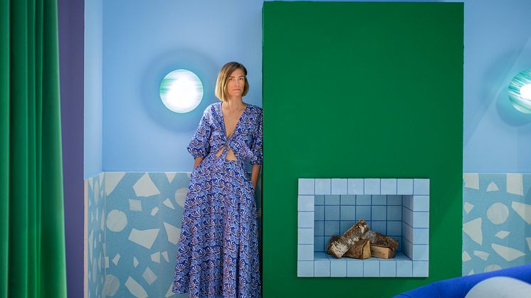Färgernas mästare och inredaren Tekla Severin skapar för Formex