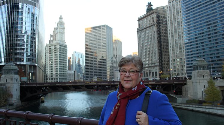 Lena Cederlöf, EkmanResor 1st Bussness Class, i Chicago