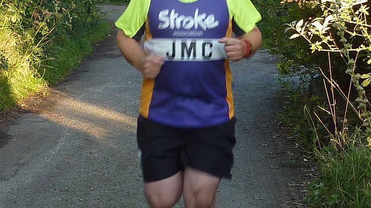 Norfolk resident takes on the Bupa Great North Run to raise funds for the Stroke Association