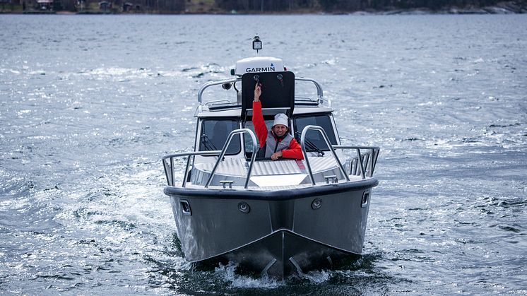 Enkelt, praktiskt och bekvämt båtliv med Alukin SCR 850