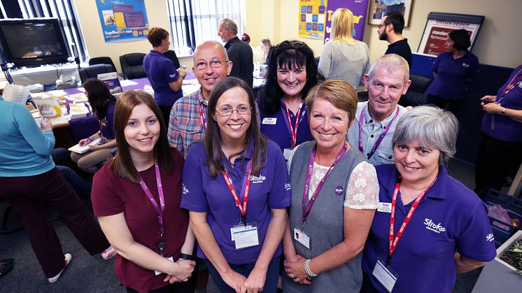​The Stroke Association and Anglian Water set out to conquer stroke during Make May Purple