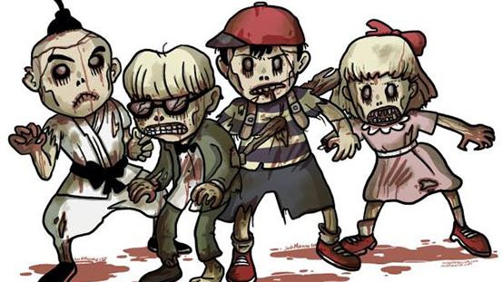 Sminkworkshop, cosplay, zombies, sagoland och vikingar
