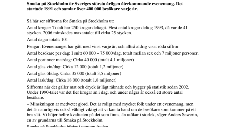 4 miljoner portioner mat – 1,2 miljoner glas vin