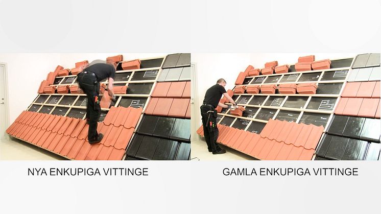 Vittinge original enkupigt - uppgraderad för enklare och snabbare takläggning