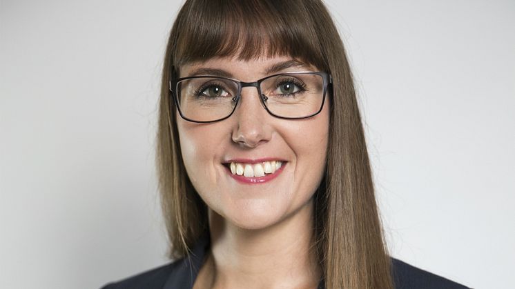 Johanna Ode, bostadspolitisk expert och verksamhetsutvecklare på ​Riksbyggen.