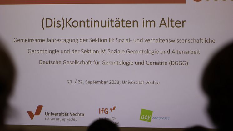 „(Dis)Kontinuität im Alter“ | Gerontologietagung an der Universität Vechta zeigt gesellschaftliche Herausforderungen auf