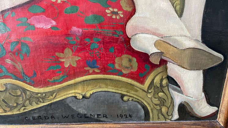Gerda Wegener, I Sommervarmen.  Detalje, fod.jpeg