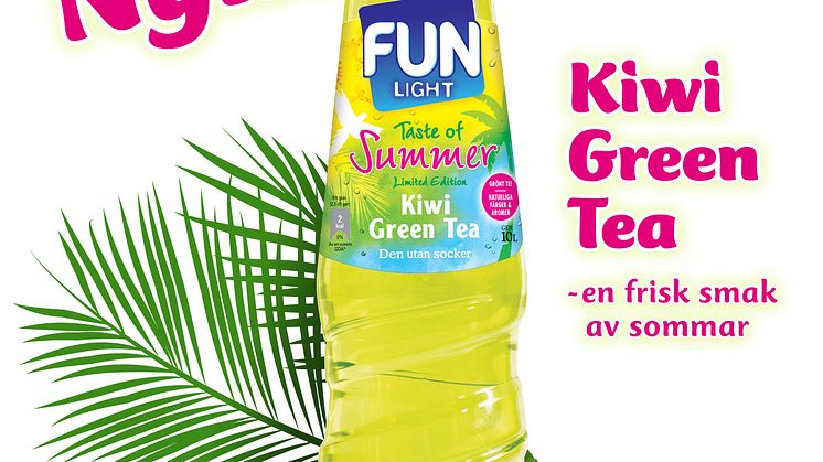 FUN Light Taste of summer - Kiwi Green Tea
