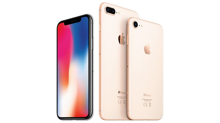 Apples iPhone X er en favoritt hos nordmenn og ligger på topp på Telias topp 10-liste for februar.