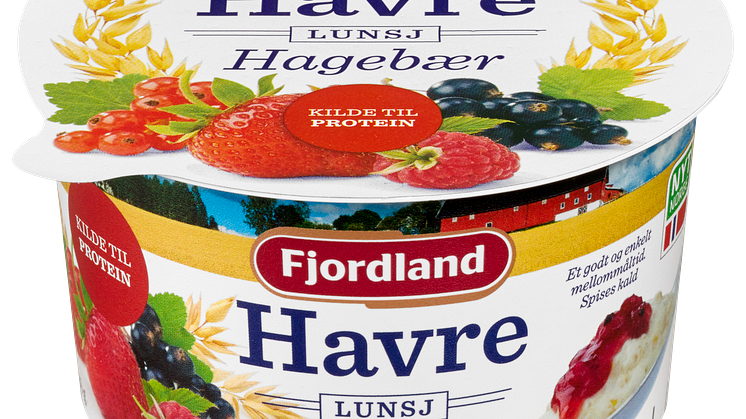 Fjordland Havrelunsj med hagebær