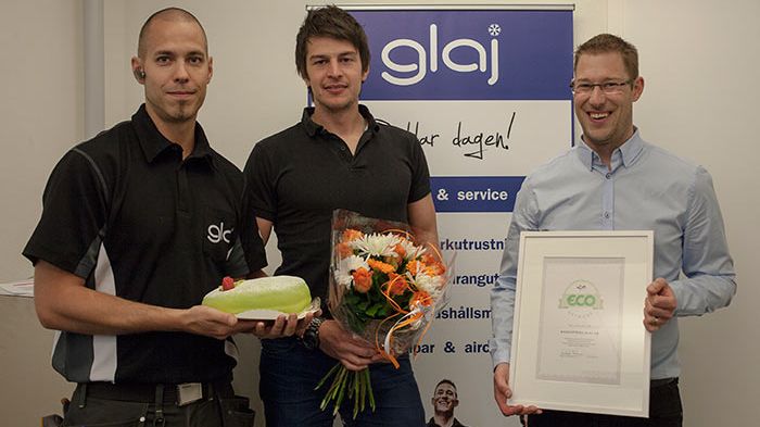Maskinfirma Glaj får miljöutmärkelse