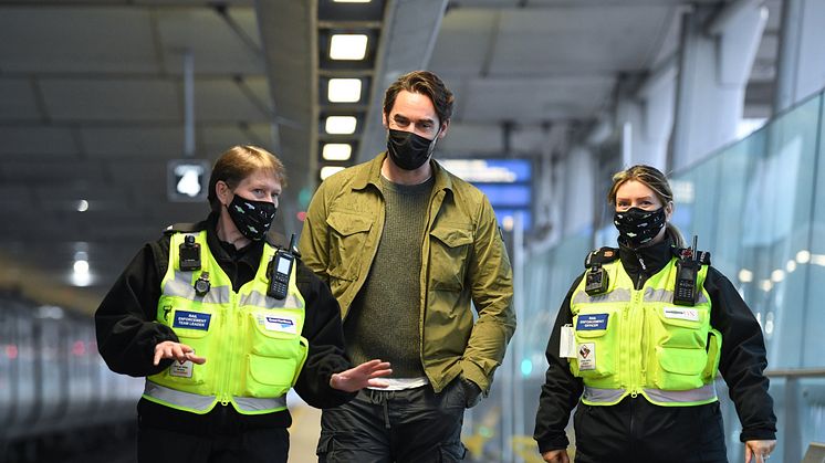 Rob Hobson joins GTR's Rail Enforcement team for a patrol
