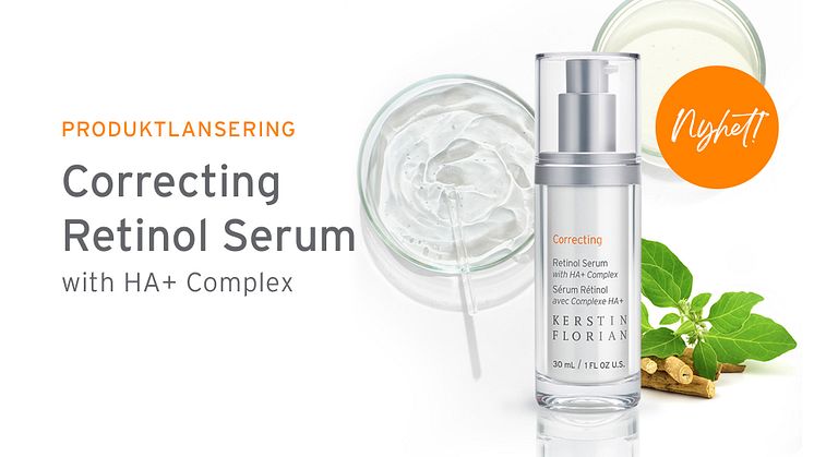 NYHET - Correcting Retinol Serum with HA+ Complex