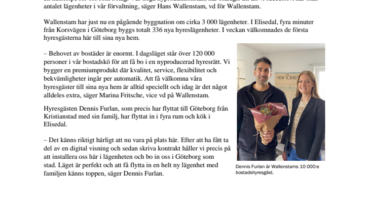 10 000 hyreslägenheter 