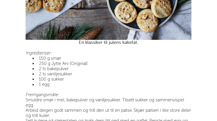 Jytte glutenfrie Serinakaker