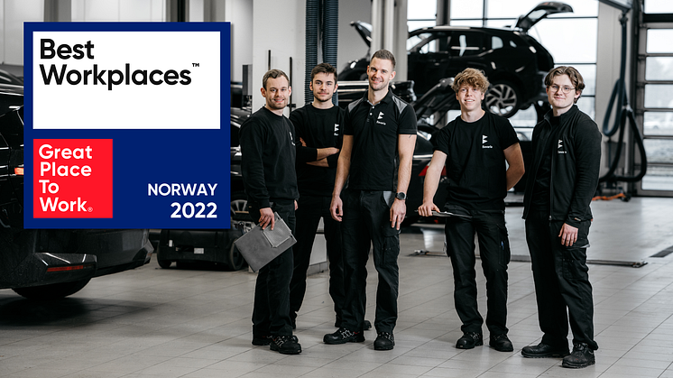 In March, Bavaria was listed among Sweden´s Best Workplaces™. The company now further added to its credentials as an employer of choice with a top ten ranking on the Best Workplaces List of Norway.