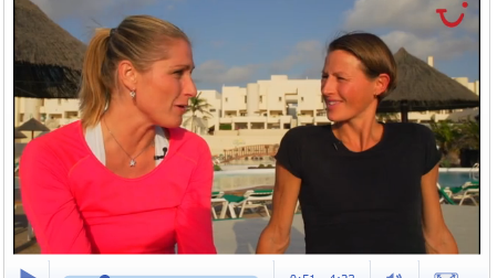 Ny webbfilm: Malin Ewerlöf och Erica Johansson träningssemestrar på Club La Santa