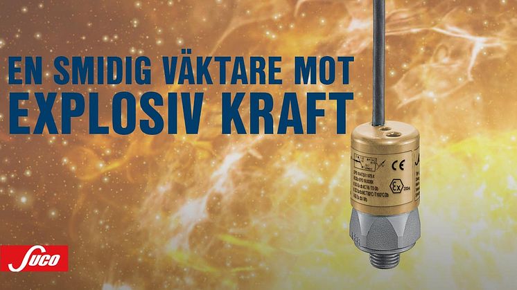 Vår tillverkare SUCO introducerar nya ATEX-serien 0342/0343. Två kompakta produkter som båda har en flamsäker kapsling och pallar trycket.