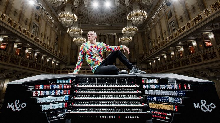Cameron Carpenter kommer till Konserthuset med sin egen turnéorgel.