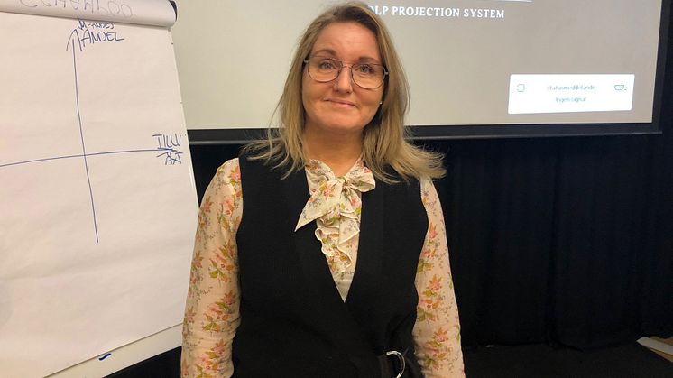 Helena Kullberg, specialist inom kategoristyrning.