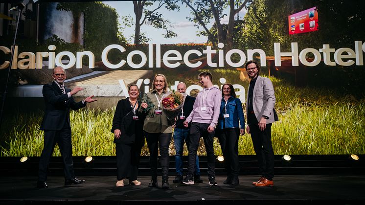 Clarion Collection® Hotel Victoria tar emot hållbarhetspris 