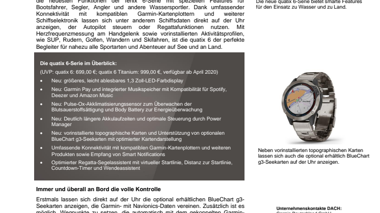 PM Garmin quatix 6