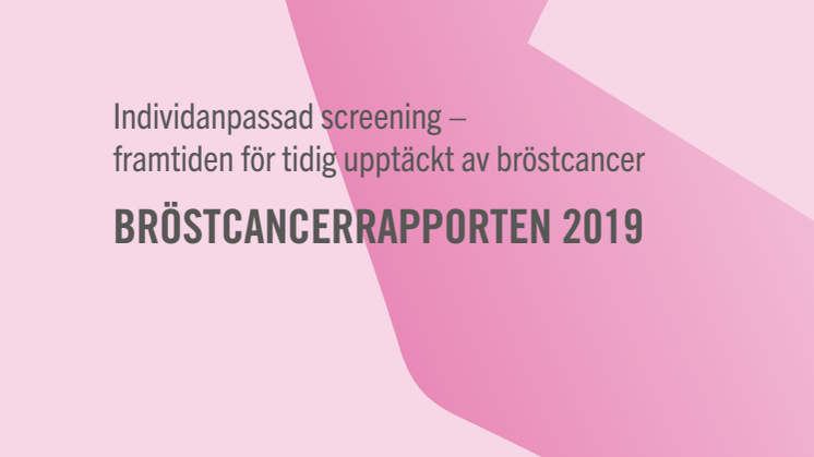 Bröstcancerrapporten 2019 