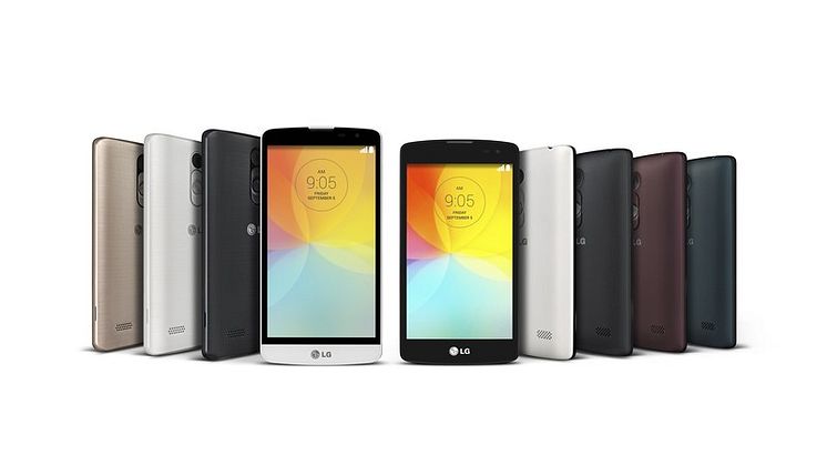 LGs UNIKE REAR KEY-DESIGN GJØR ENTRE I L-SERIEN MED DE NYE MOBILENE L FINO OG L BELLO