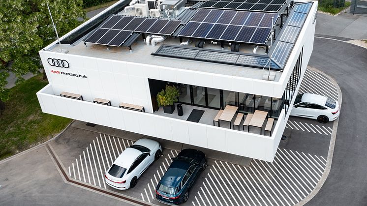 Audi charging hub i Nürnberg