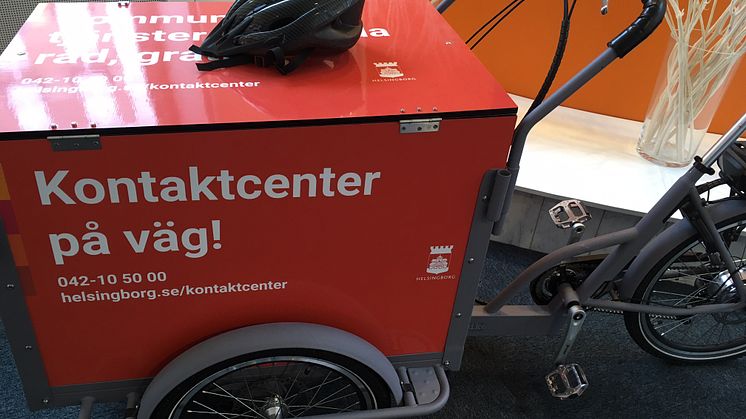 Konsumentrådgivarna från kontaktcenter ger sig ut på stan!