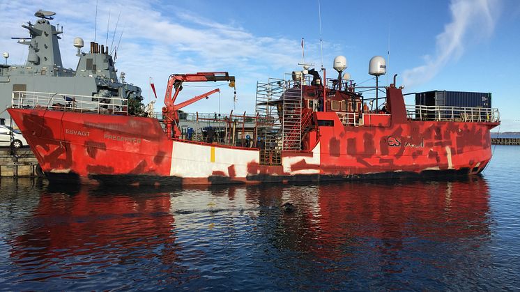 'Esvagt Preserver' blev skrællet helt tilbage, inden skibet blev bygget op på ny.