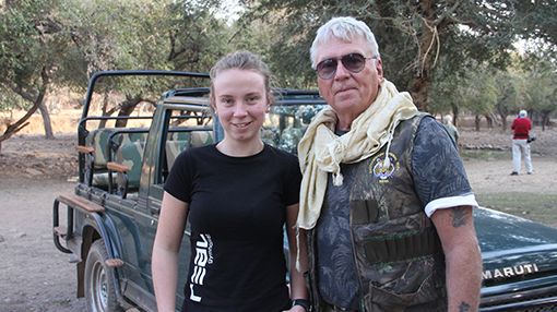 Erika i Indien