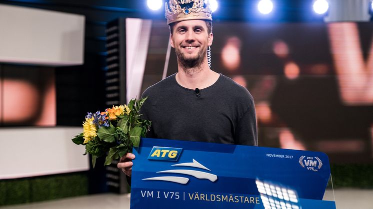 Karl Sandström från Sigtuna vann årets VM i V75.